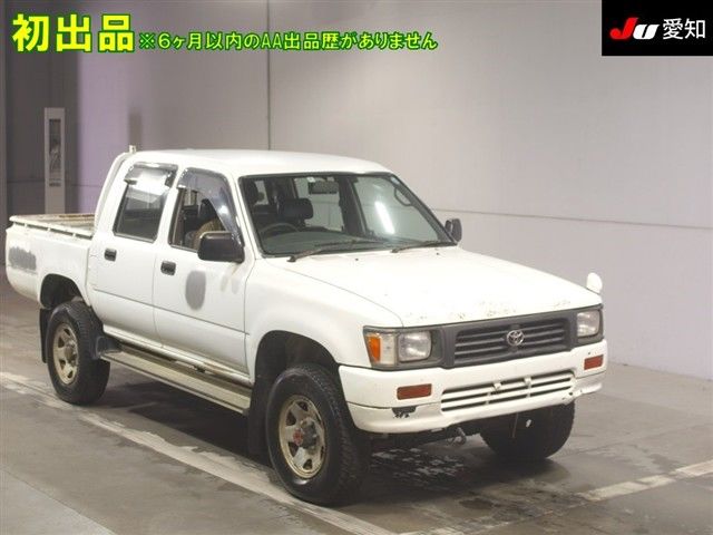 Japan Auction Vehicles 11 1996 Toyota Hilux SR W-Cab 4WD auction photo