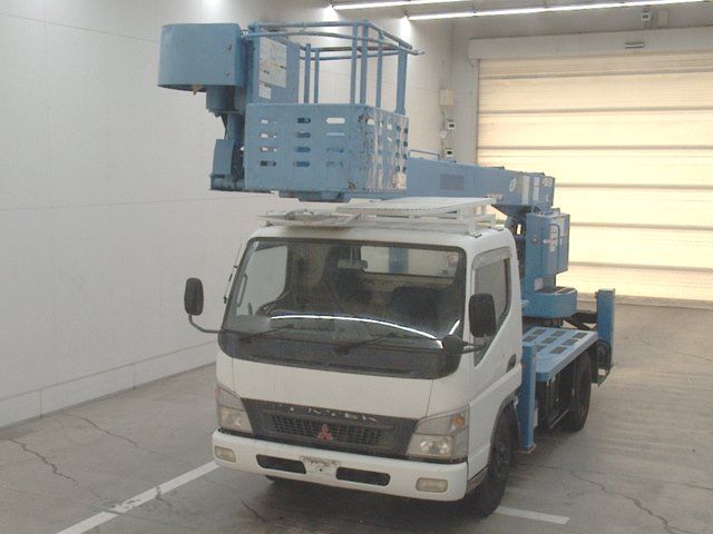 Japan Auction Vehicles 10 2007 Mitsubishi Fuso Canter 高所作業車 auction photo