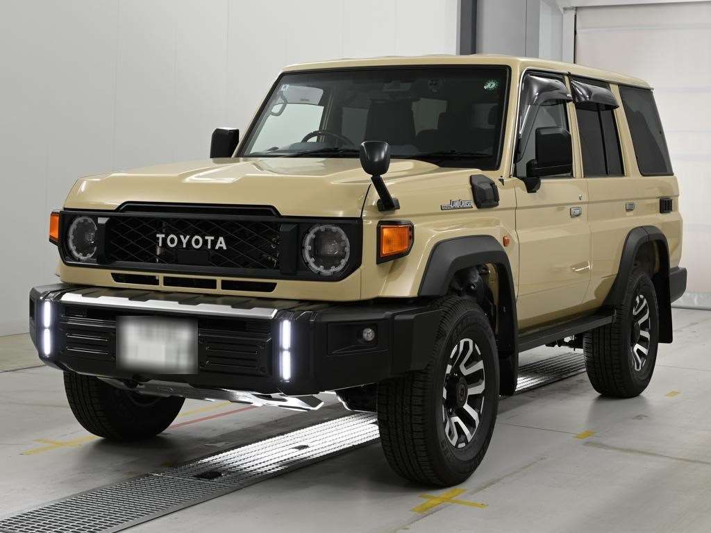 Japan Auction Vehicles 14 2024 Toyota Land Cruiser 70 AX 4WD auction photo