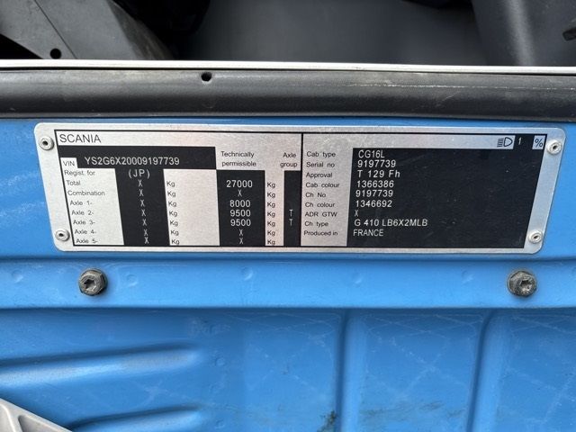 2017 Hino chassis auction photo 7