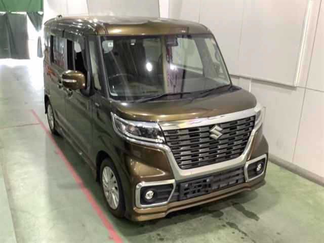 Japan Auction Vehicles 4 2018 Suzuki Spacia 4WD カスタム ハイブリッドGS auction photo