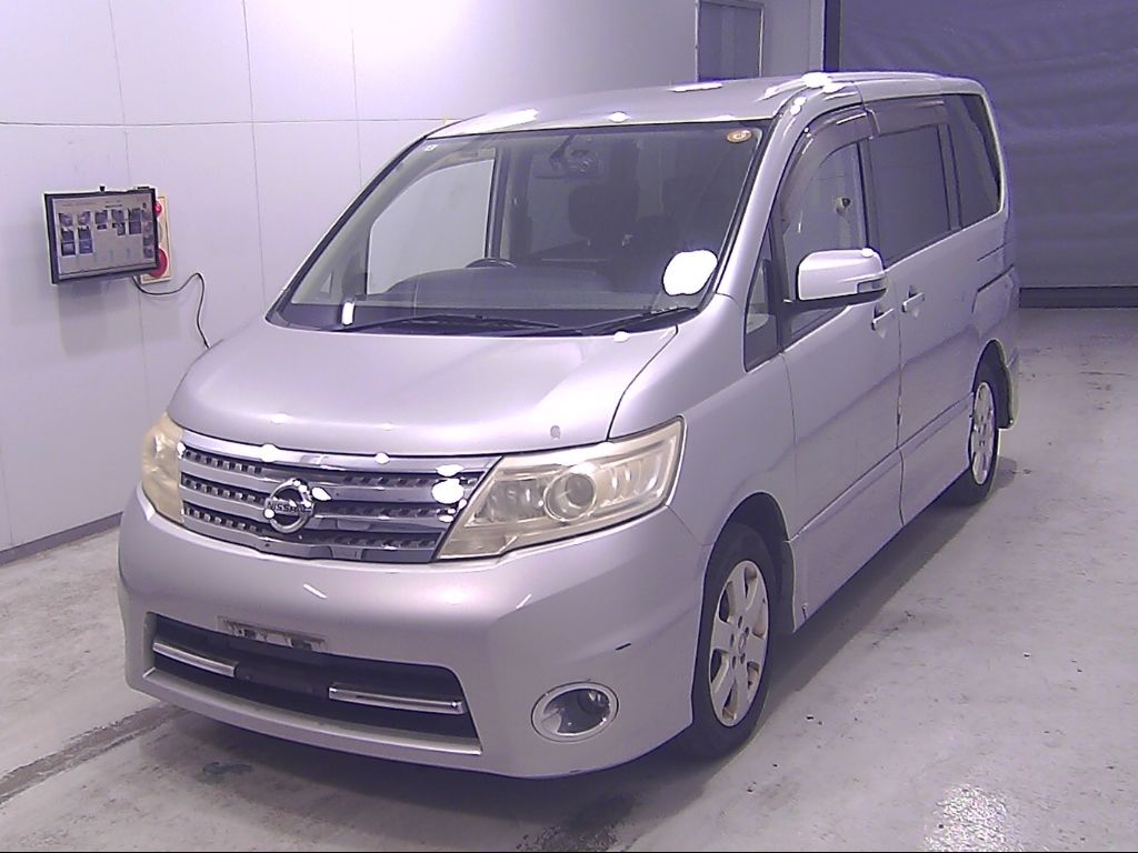2009 Nissan Serena ハイウェイスター auction photo 4