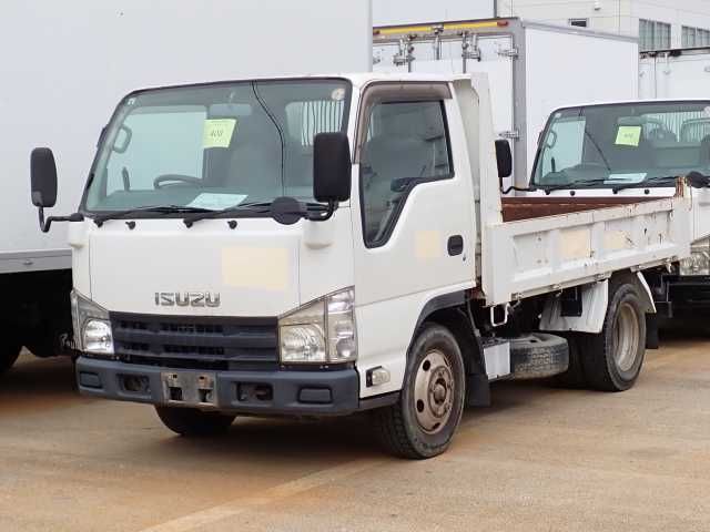Japan Auction Vehicles 17 2010 Isuzu Elf 3.0T Dump Truck auction photo