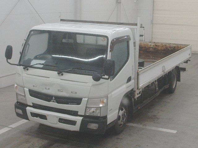 Japan Auction Vehicles 10 2016 Mitsubishi Fuso Canter Flatbed auction photo