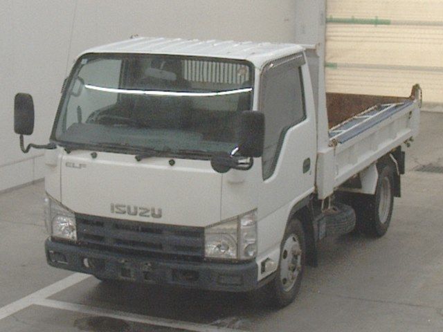Japan Auction Vehicles 10 2013 Isuzu Elf dump auction photo