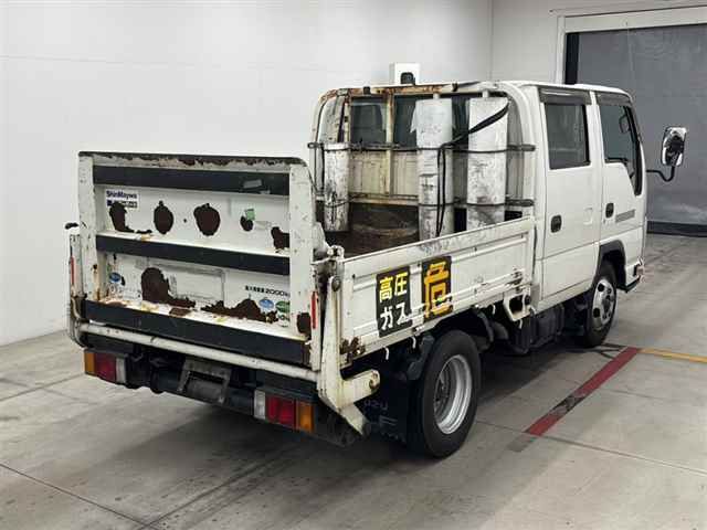2013 Isuzu Elf Double cab 2t power gate auction photo 5