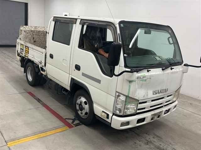 2013 Isuzu Elf Double cab 2t power gate Japan auction vehicle