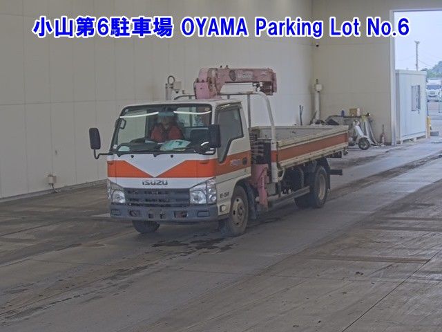 2010 Isuzu Elf ヒラ.クレーン3ダン Japan auction vehicle