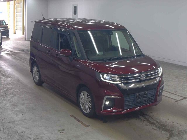 2021 Suzuki Solio ハイブリッドMZ Japan auction vehicle