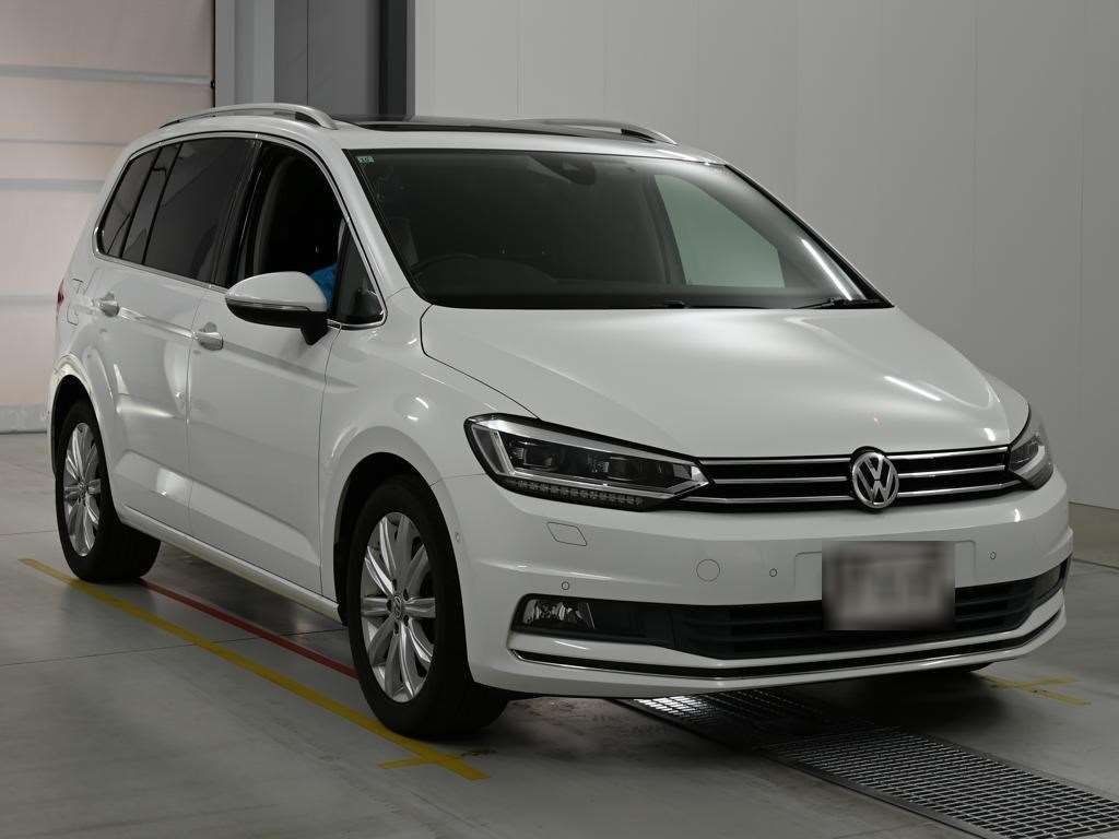 2017 Volkswagen VW ゴルフトゥーラン TSI Highline auction photo 5