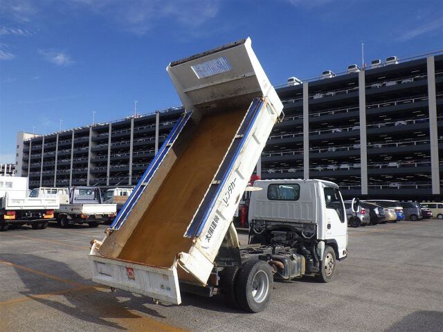 2012 Isuzu Elf フルフラットローダンプ auction photo 5