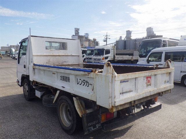 2012 Isuzu Elf フルフラットローダンプ auction photo 2
