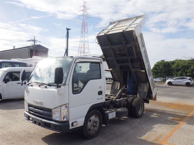 2012 Isuzu Elf フルフラットローダンプ auction photo 4