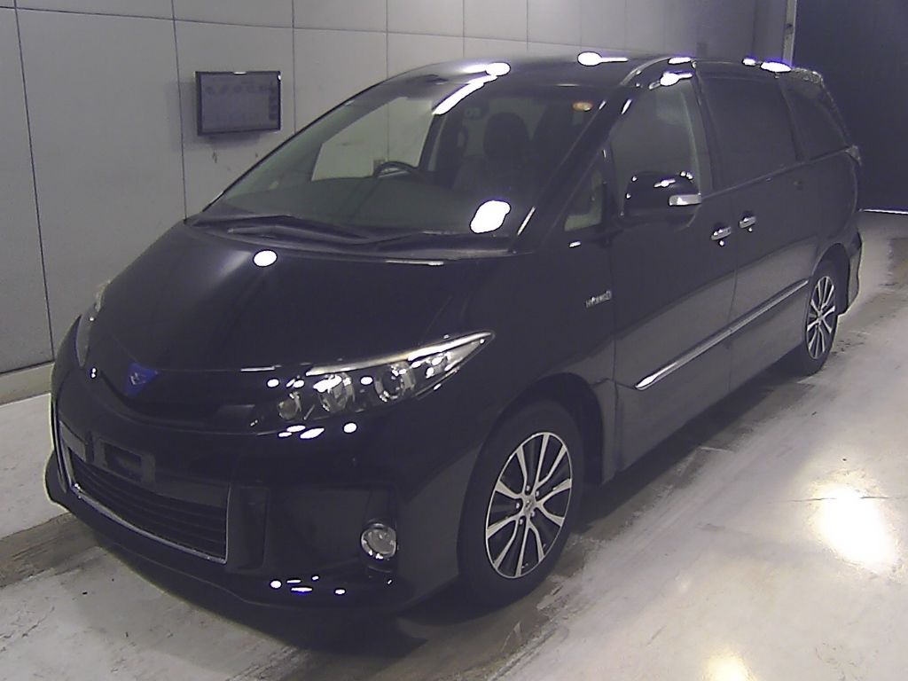 2015 Toyota Estima 4WD Hybrid Aeras Premium Edition auction photo 4