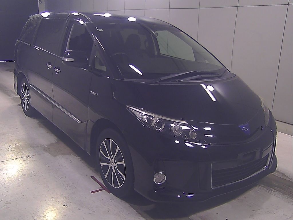 Japan Auction Vehicles 10 2015 Toyota Estima 4WD Hybrid Aeras Premium Edition auction photo