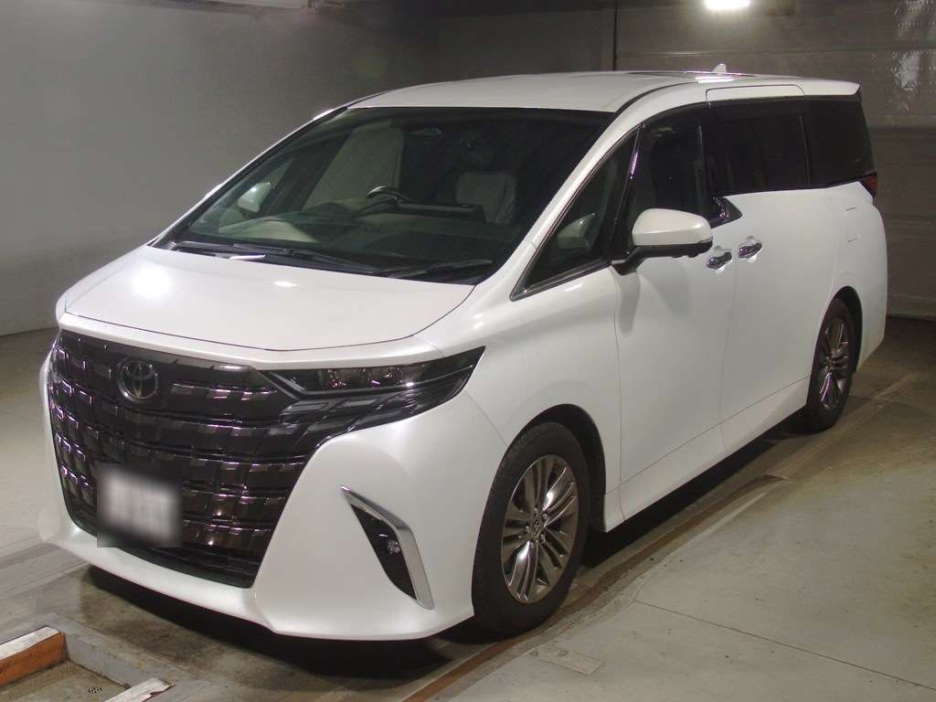 Japan Auction Vehicles 4 2024 Toyota Alphard Z auction photo