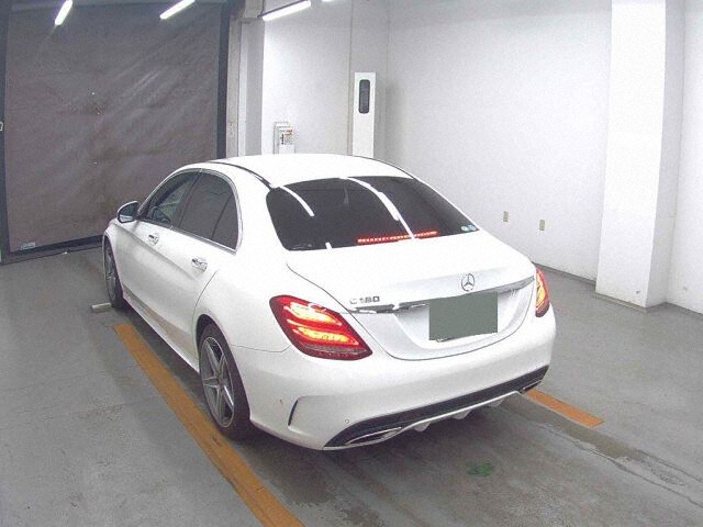 2018 Mercedes-Benz C-Class C180ローレウスED auction photo 2