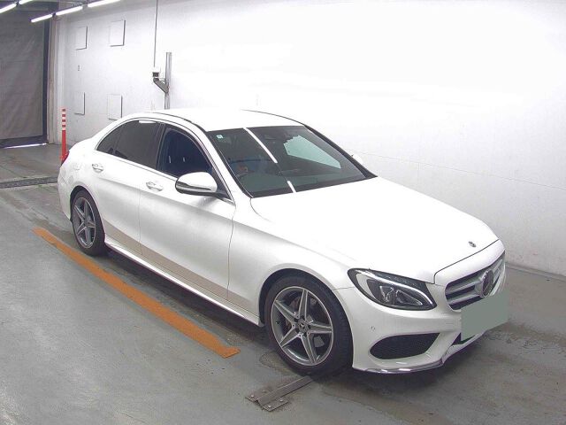2018 Mercedes-Benz C-Class C180ローレウスED Japan auction vehicle