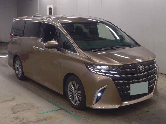 Japan Auction Vehicles 8 2025 Toyota Alphard Z auction photo