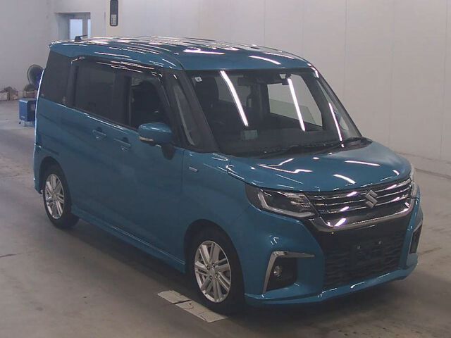Japan Auction Vehicles 8 2021 Suzuki Solio Hybrid MZ auction photo
