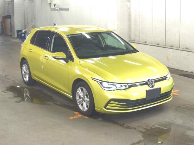 Japan Auction Vehicles 5 2021 Volkswagen VW ゴルフ eTSI Active auction photo