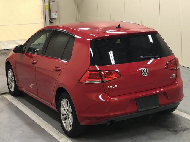 2014 Volkswagen ワーゲン ゴルフ TSI コンフォートLブル auction photo 2