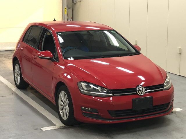 Japan Auction Vehicles 8 2014 Volkswagen ワーゲン ゴルフ TSI コンフォートLブル auction photo