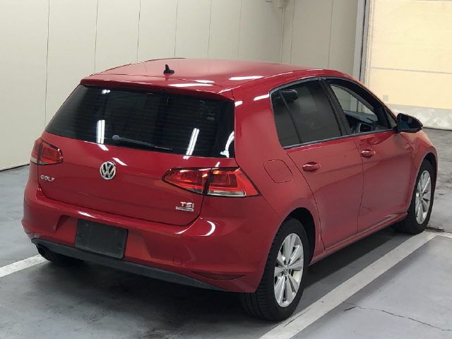 2014 Volkswagen ワーゲン ゴルフ TSI コンフォートLブル auction photo 4