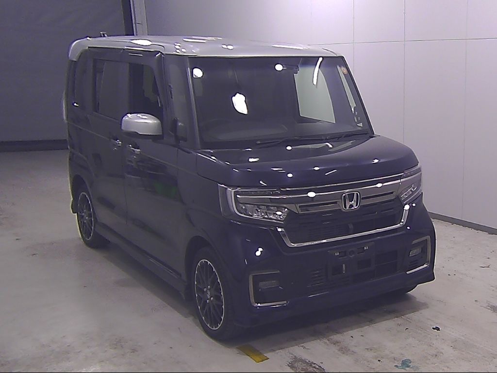 Japan Auction Vehicles 14 2021 Honda N-BOX 4WD Custom L Turbo auction photo