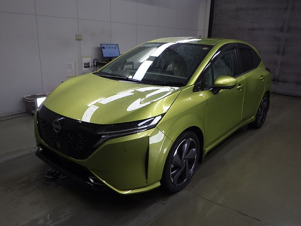 2021 Nissan Note Aura Gレザーエディション auction photo 4