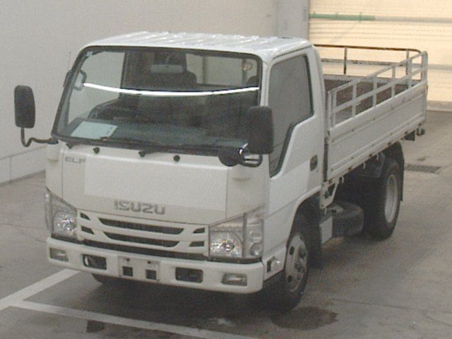 Japan Auction Vehicles 10 2016 Isuzu Elf 平ボディ auction photo