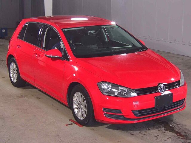 Japan Auction Vehicles 8 2013 Volkswagen ゴルフ TSIトレンBモションテク auction photo