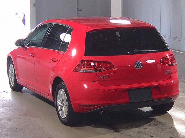 2013 Volkswagen ゴルフ TSIトレンBモションテク auction photo 2