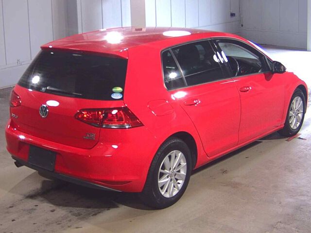 2013 Volkswagen ゴルフ TSIトレンBモションテク auction photo 5