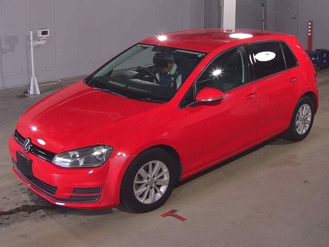 2013 Volkswagen ゴルフ TSIトレンBモションテク auction photo 4