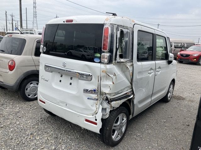 2021 Suzuki Spacia 4WD ハイブリッドX auction photo 2