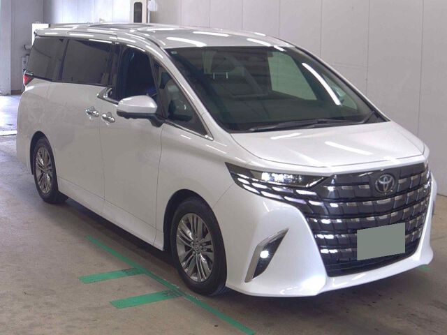 Japan Auction Vehicles 8 2025 Toyota Alphard Z auction photo