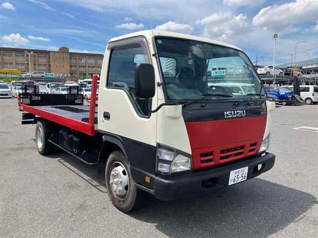 2005 Isuzu Elf ローダー 4WD Japan auction vehicle