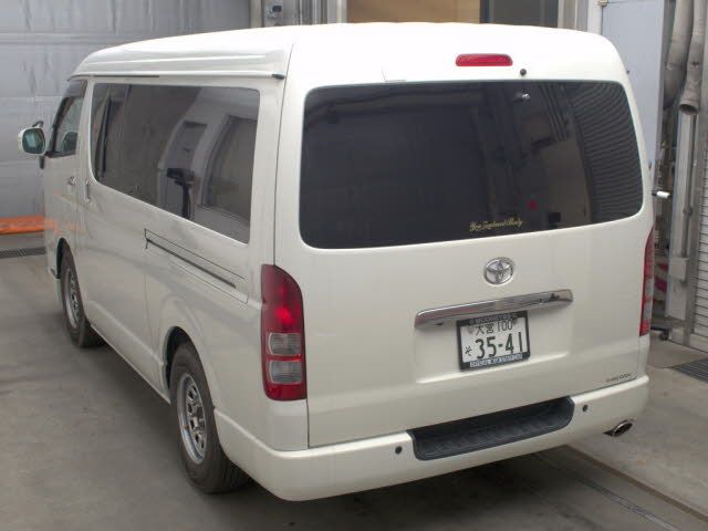 2009 Toyota ハイエースV スーパーGL ロングワイド 1トン auction photo 2