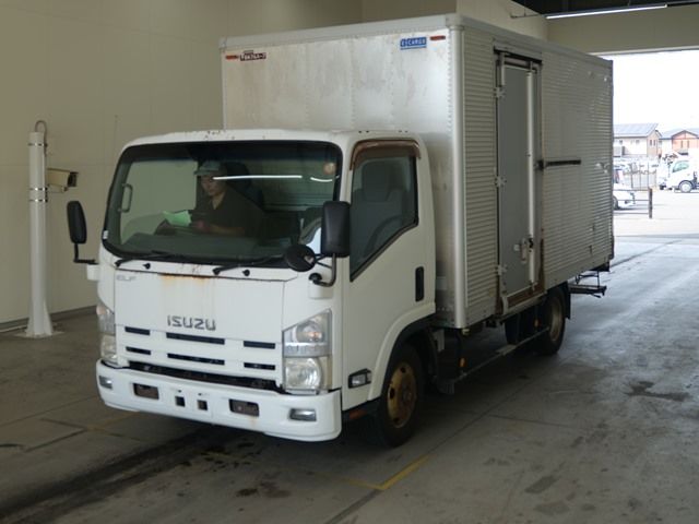 2012 Isuzu Elf アルミバン Japan auction vehicle