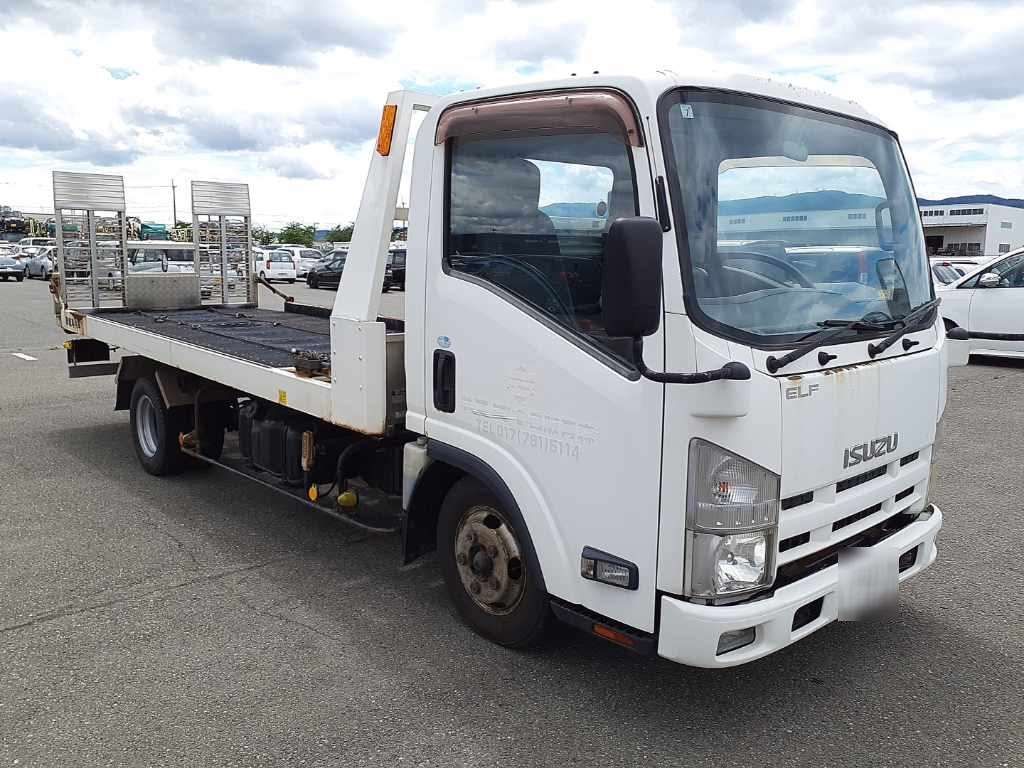 2012 Isuzu Elf キャリアカー auction photo 5