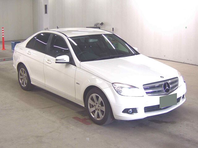 Japan Auction Vehicles 8 2010 Mercedes-Benz C-Class C200CGIブルエフィ auction photo