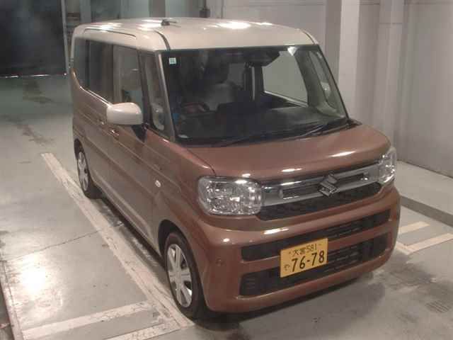 Japan Auction Vehicles 12 2024 Suzuki Spacia Hybrid X auction photo