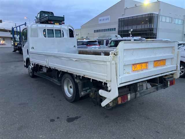 2010 Isuzu Elf ヒラボディ 3.5t パワーゲート auction photo 2