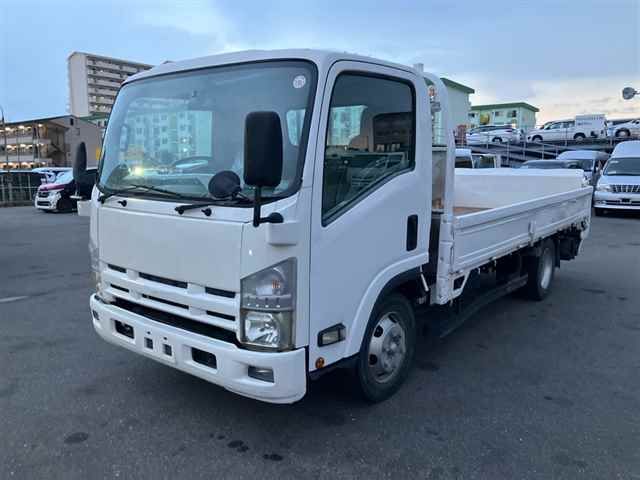 2010 Isuzu Elf Flatbed 3.5t Power Gate auction photo 4