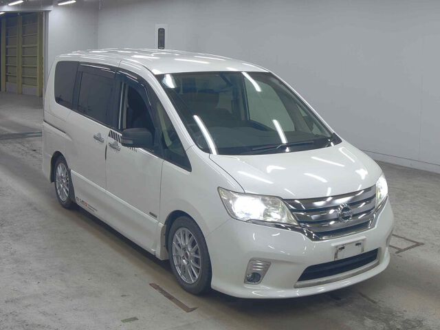 2012 Nissan Serena ハイウェイスターVセレク Japan auction vehicle