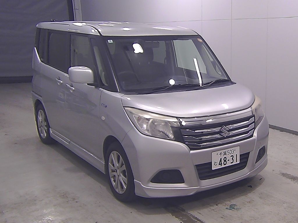 Japan Auction Vehicles 14 2016 Suzuki Solio ハイブリッドMX auction photo
