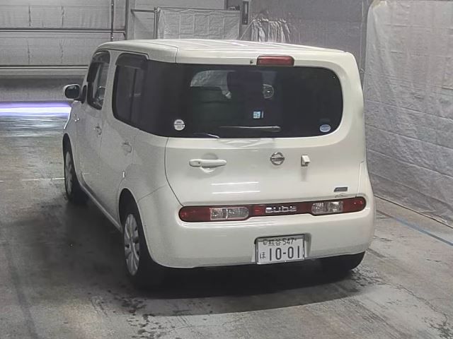 2012 Nissan Cube 15X インディゴ auction photo 7