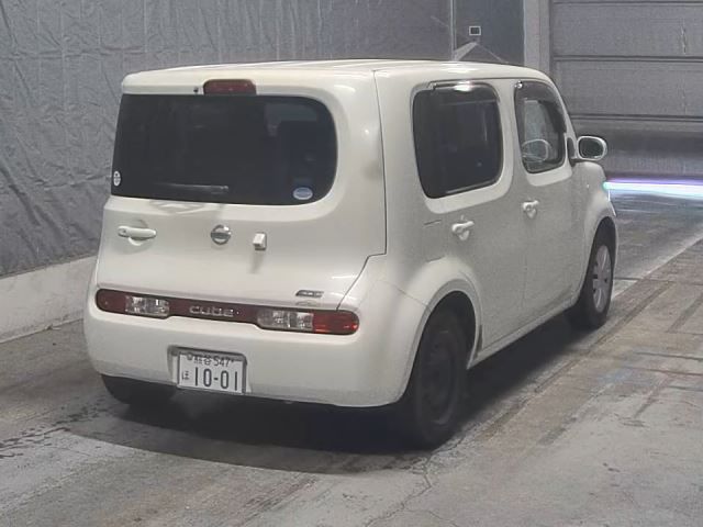 2012 Nissan Cube 15X インディゴ auction photo 2