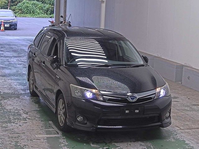 2014 Toyota Corolla Fielder G エアロツアラー ダブルバイビー Japan auction vehicle